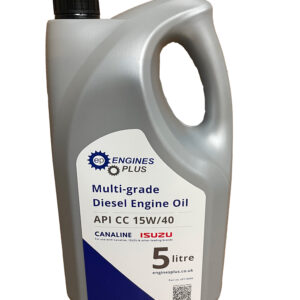 Engine Oil API CC 15w/40 - 5 Litres
