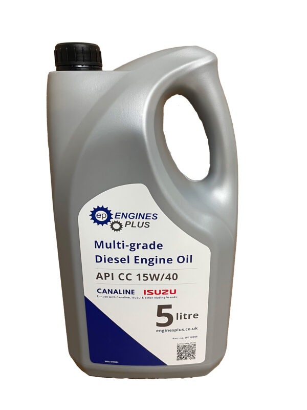 Engine Oil API CC 15w/40 - 5 Litres
