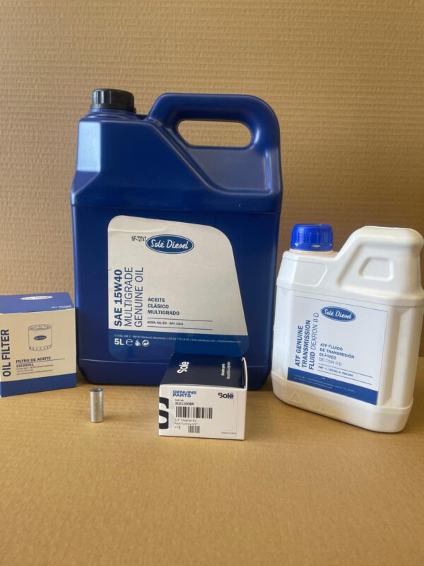 M17/29/33 200 hour service kit with oil