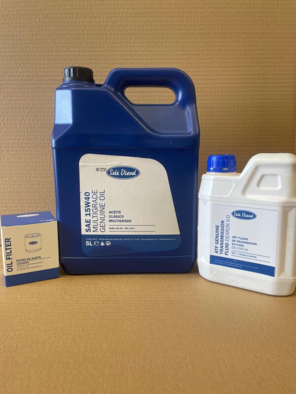 M17/29/33 50 hour service kit with oil